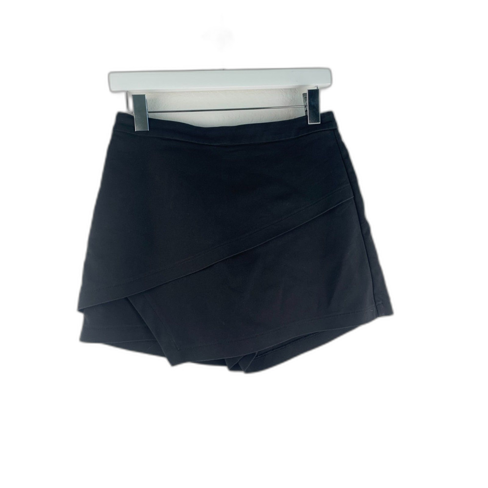 Gianni Bini Women's Nina Asymmetrical Envelope Mini Skort Size S